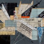 Étienne Gélinas, Comp 500, 48 x 96, Mixed media on canvas