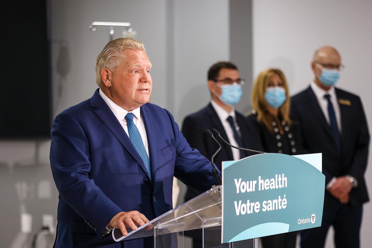 Doug Ford lors de la conference de presse du 16 janvier_Photo Facebook Doug Ford