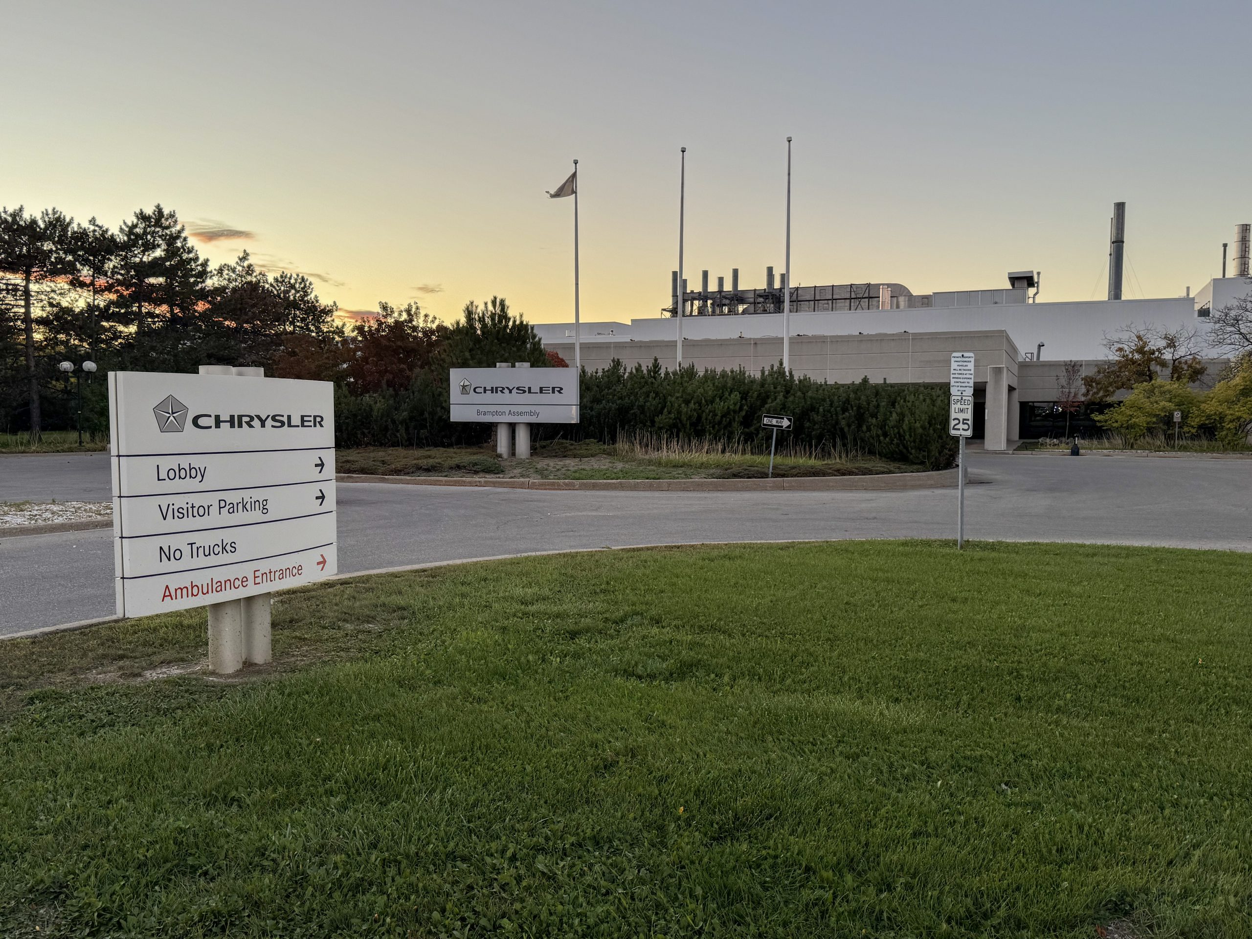 L’usine d'assemblage de Brampton (Crédit : Denis Poirier)